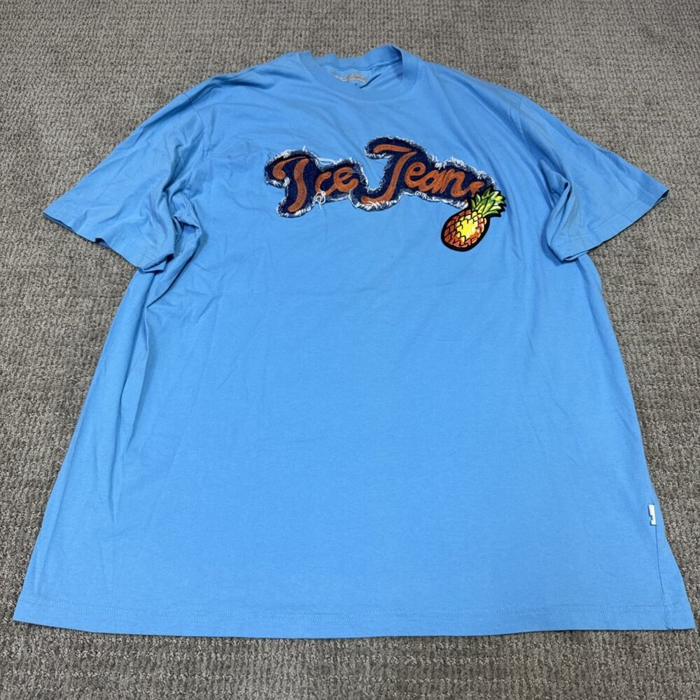Ice Jeans T-Shirt Blue Short Sleeve Men’s Size 2XL
